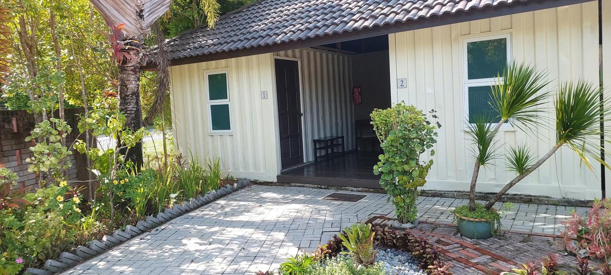 Ferienwohnung Bambu Getaway Kuah Exterior foto