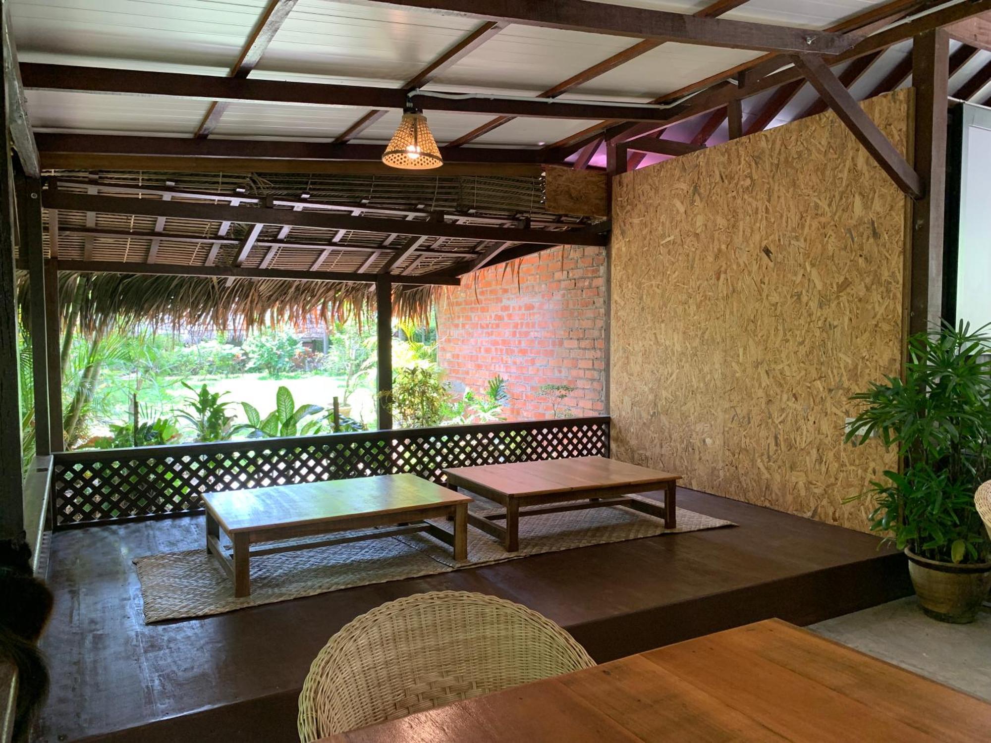 Ferienwohnung Bambu Getaway Kuah Exterior foto