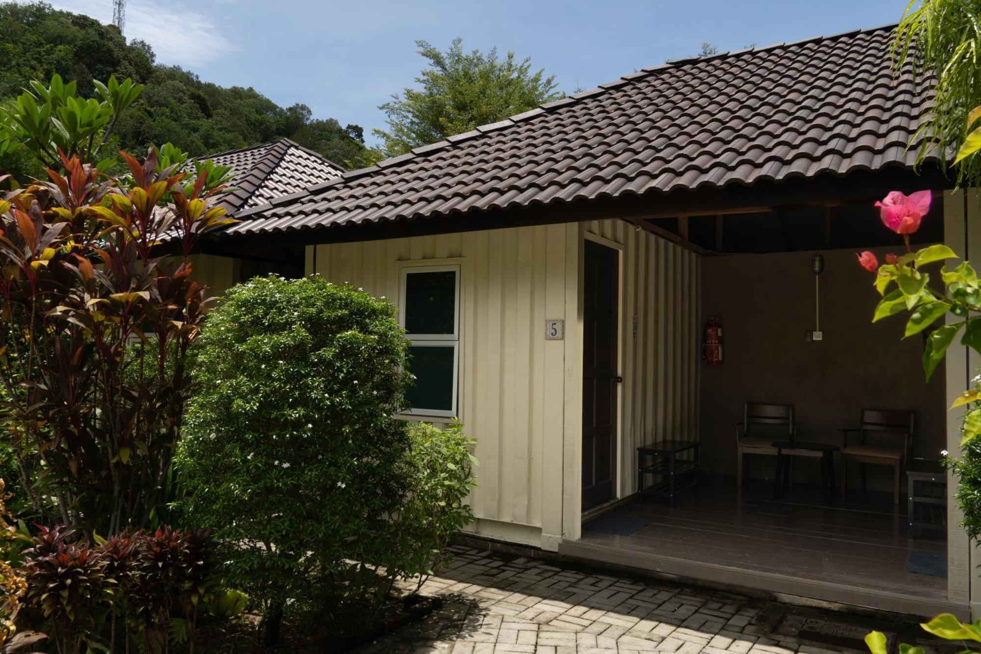 Ferienwohnung Bambu Getaway Kuah Exterior foto